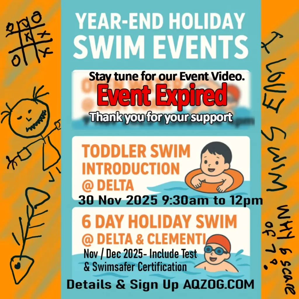 Year End 2025 Swim Events in Singapore