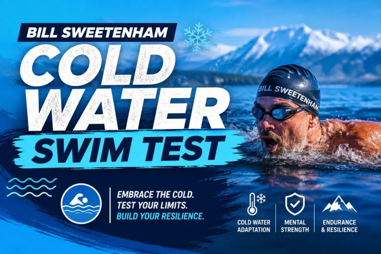Bill Sweetenham Cold Water Swim Test.