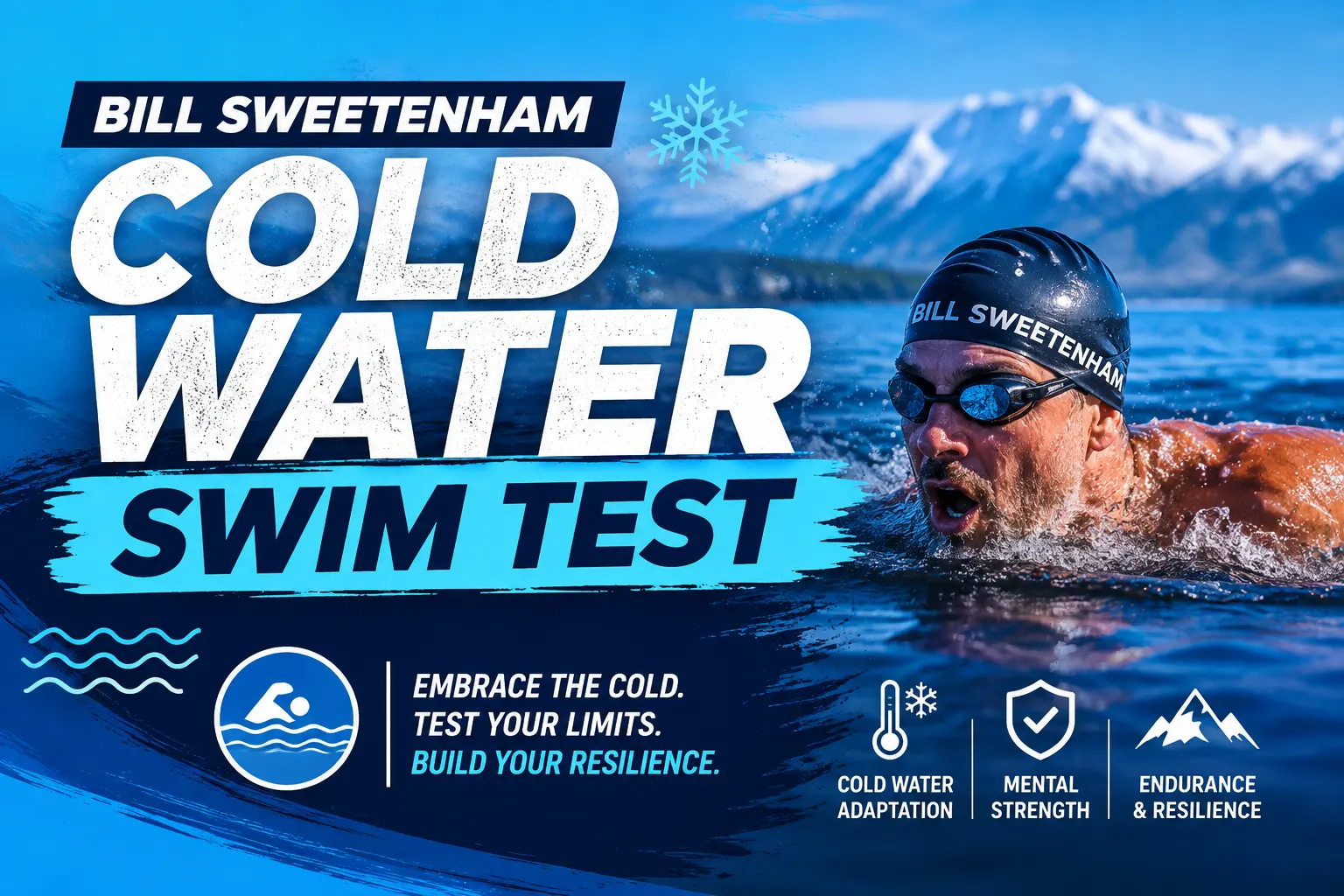 Bill Sweetenham Cold Water Swim Test.