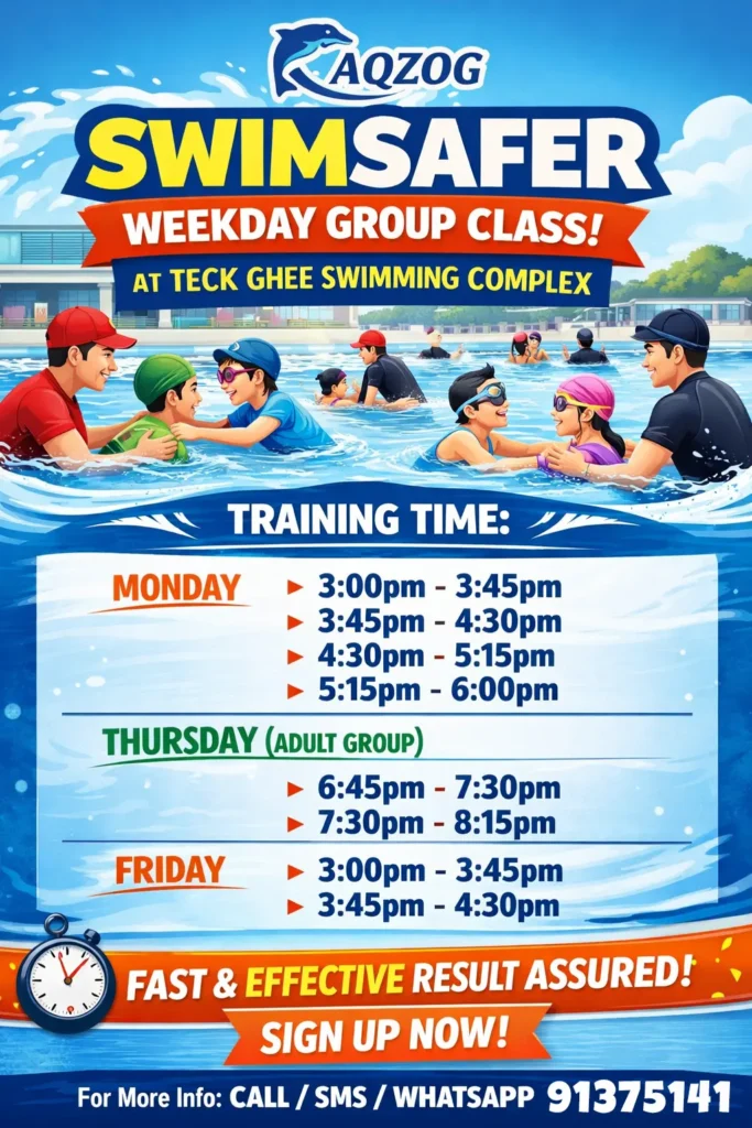 Teck Ghee Weekday Swimsafer Group Class 1