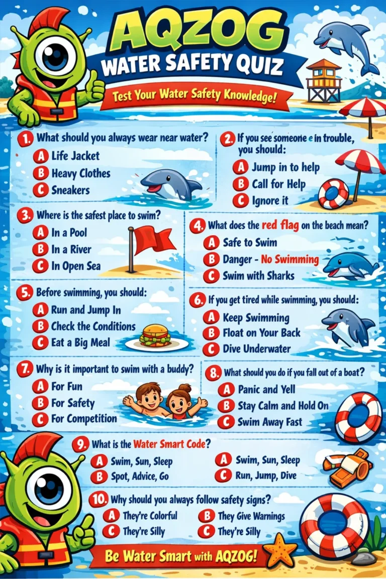 AQZOG Water Safety Code