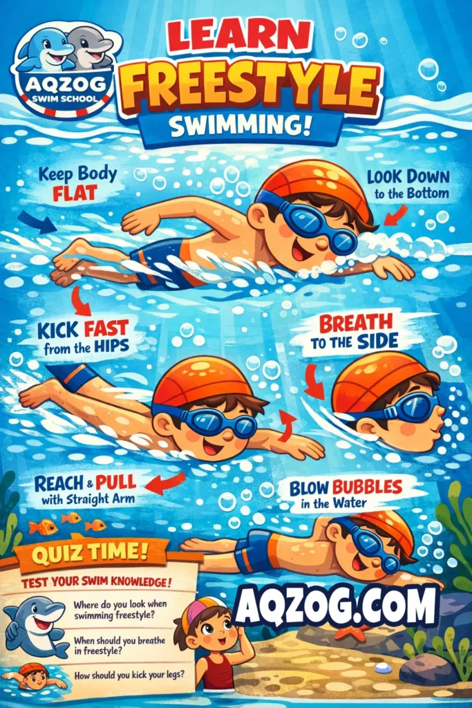 AQZOG freestyle swimming