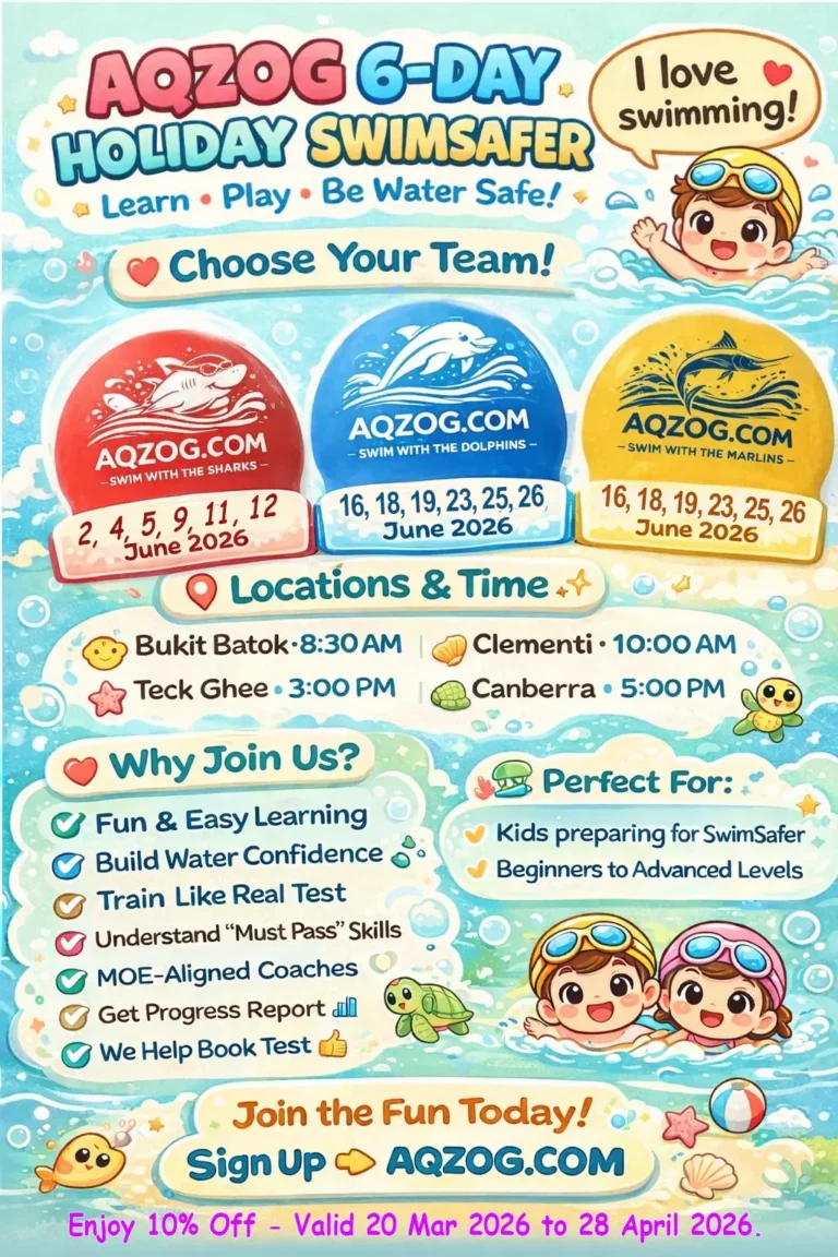 June Holiday Swim Program @ Bukit Batok