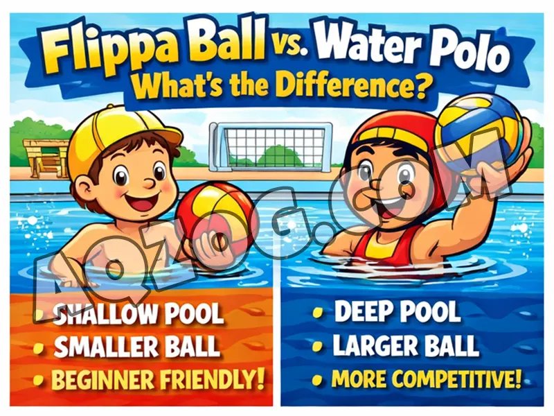 Flippa ball vs Water Polo