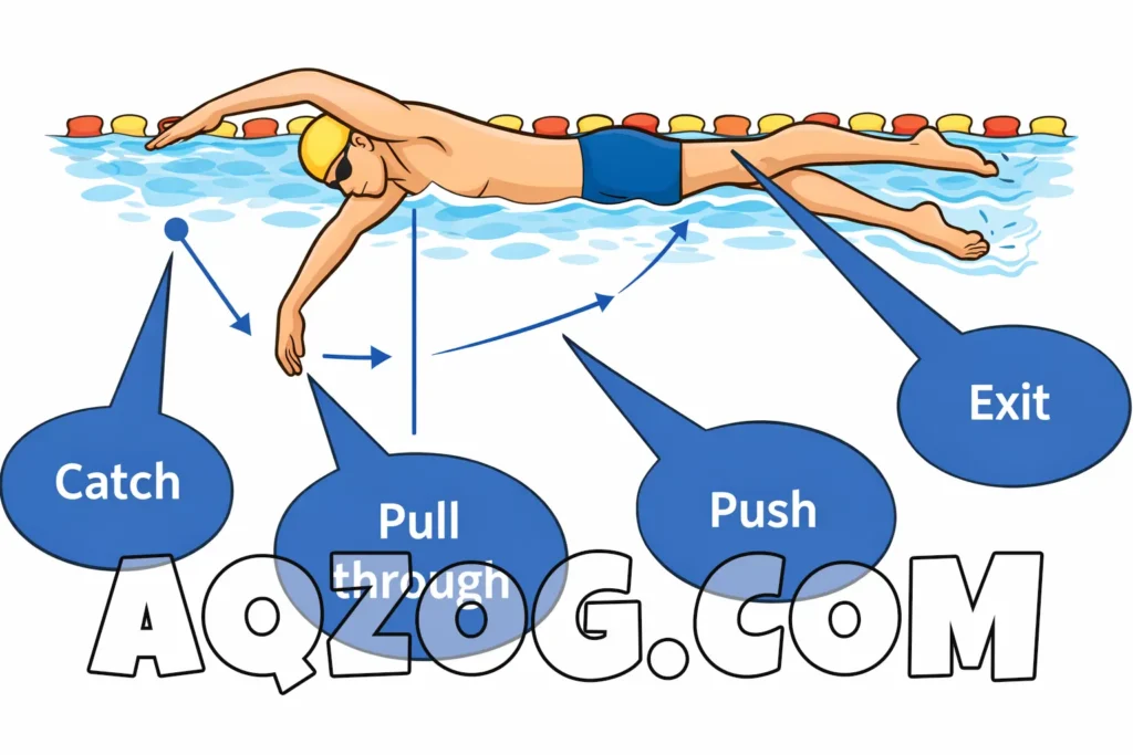 freestyle pull push phase