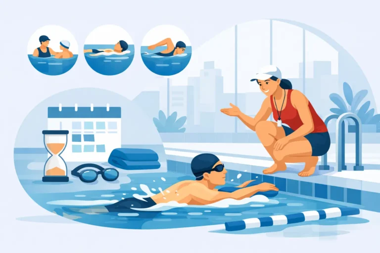 How Many Swim Lessons to Learn to Swim Adults