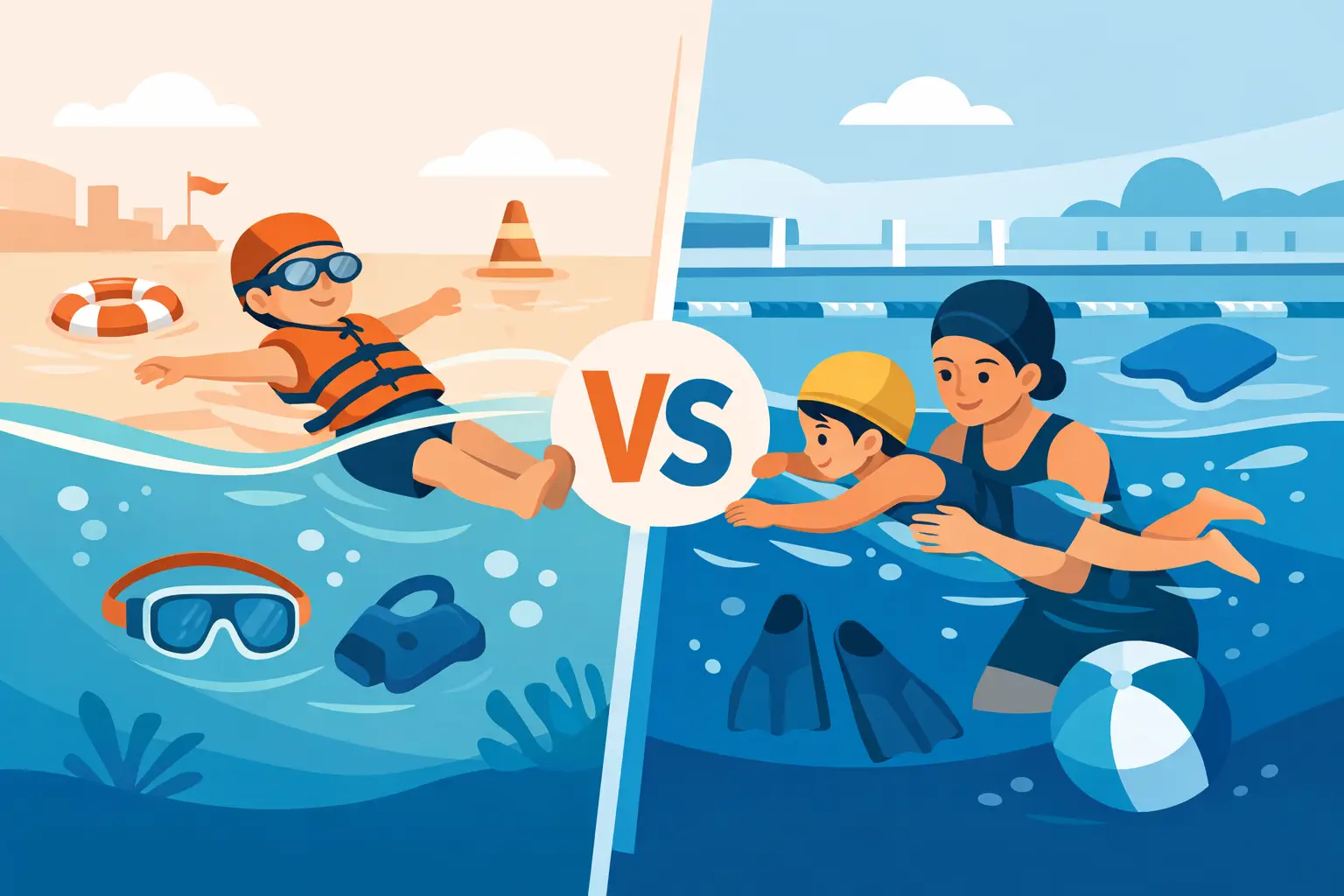 SwimSafer vs Learn to Swim: Which First?