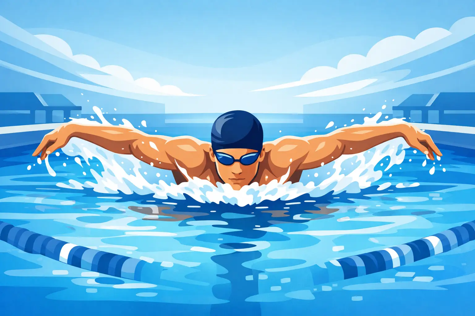 Butterfly Swimming Skills Technique Tips