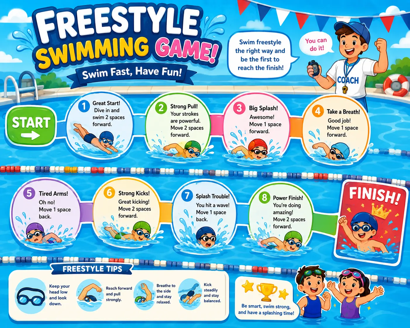 Freestyle Swimming Game