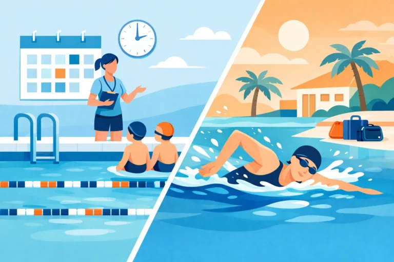 Weekly Classes vs Intensive Swimming