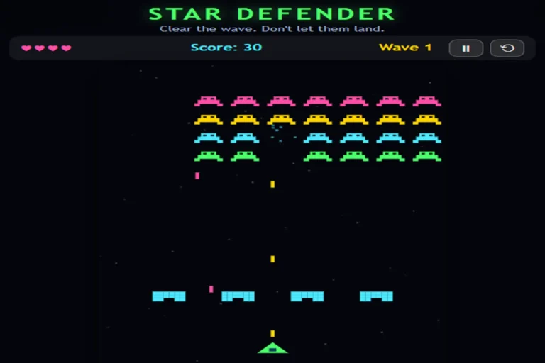 Space invader for swimsafer stage 5