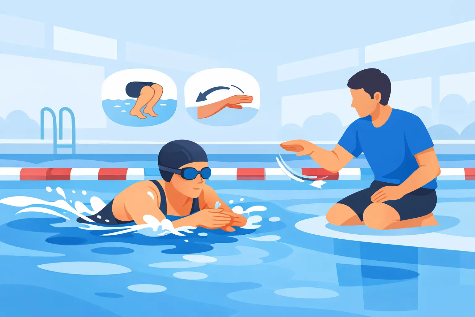 Breaststroke Correction for Adult Learners
