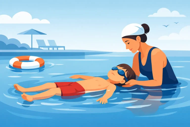 How to Teach Child Floating Skills Safely
