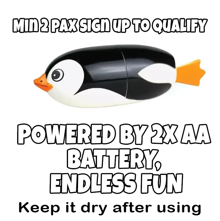water penguin battery operated toy