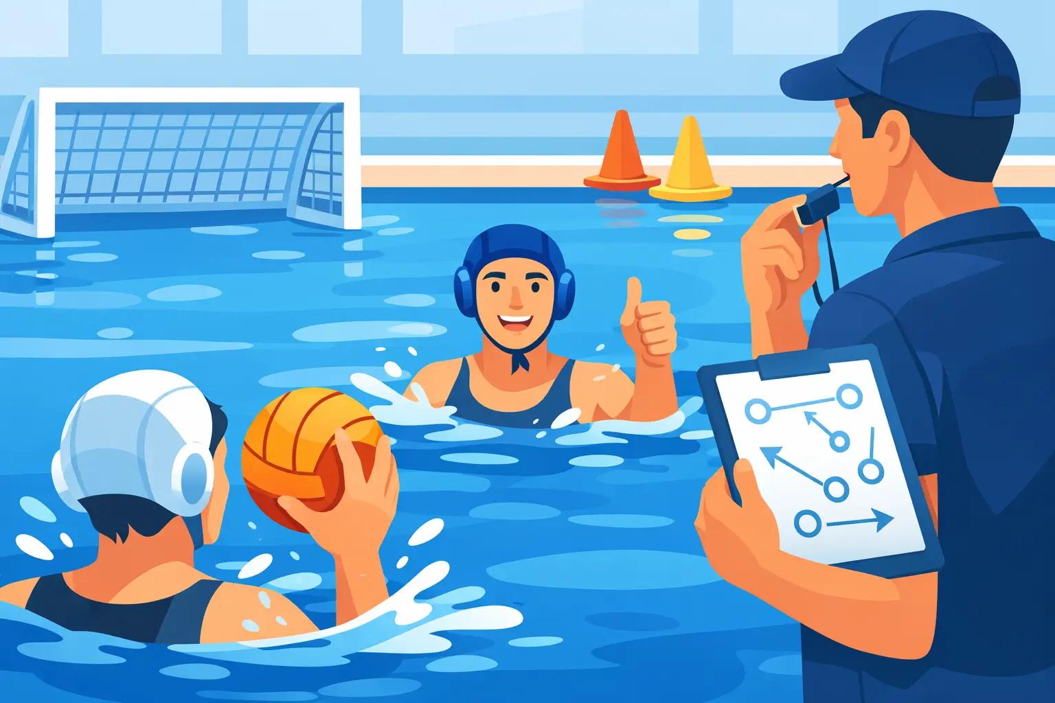 Water Polo Basic Skills for Confident Beginners