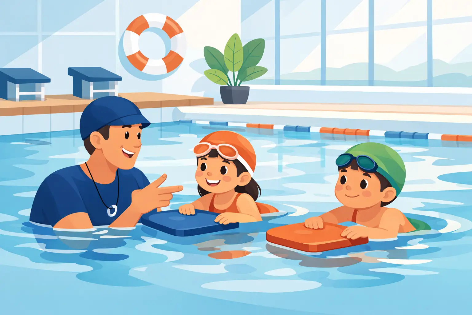 What Is Semi Private Swim Coaching for Kids?