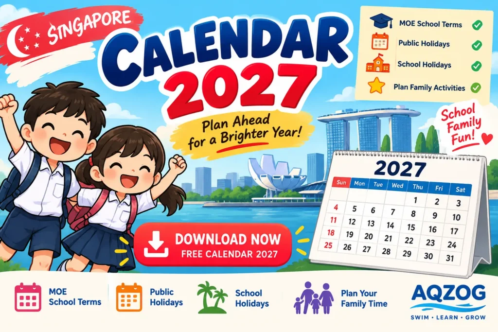 Calendar 2027 Free Download with MOE and Public Holiday