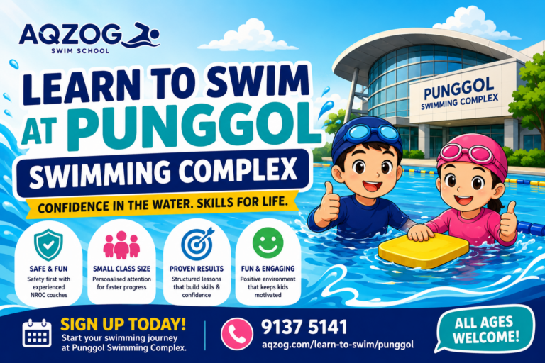 Learn to swim at Punggol