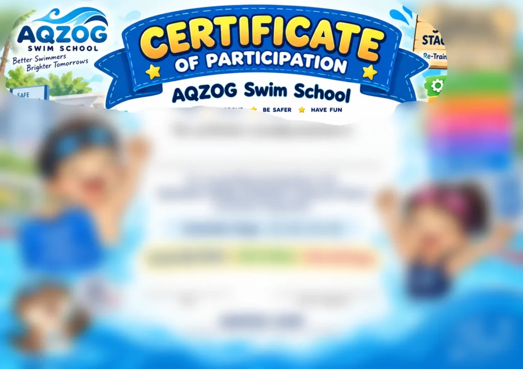 swimsafer certification of participation