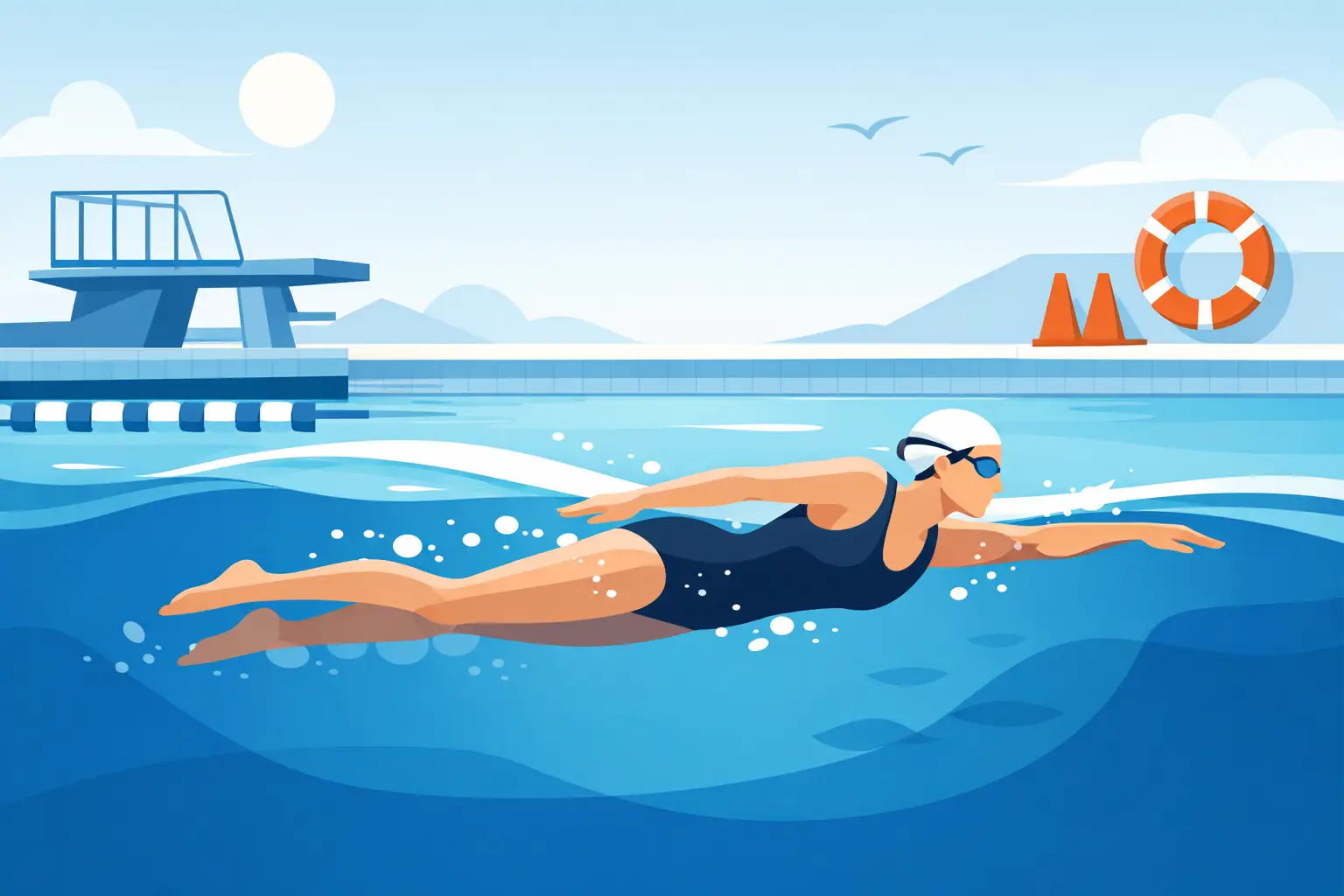The Art of Swimming Gracefully, Built Safely