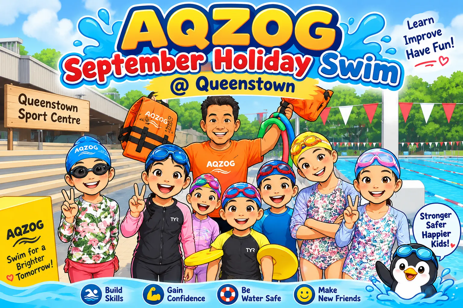 September Holiday Swim @ Queenstown Pool