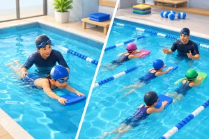 Semi-Private Versus Group Lessons for Swimmers