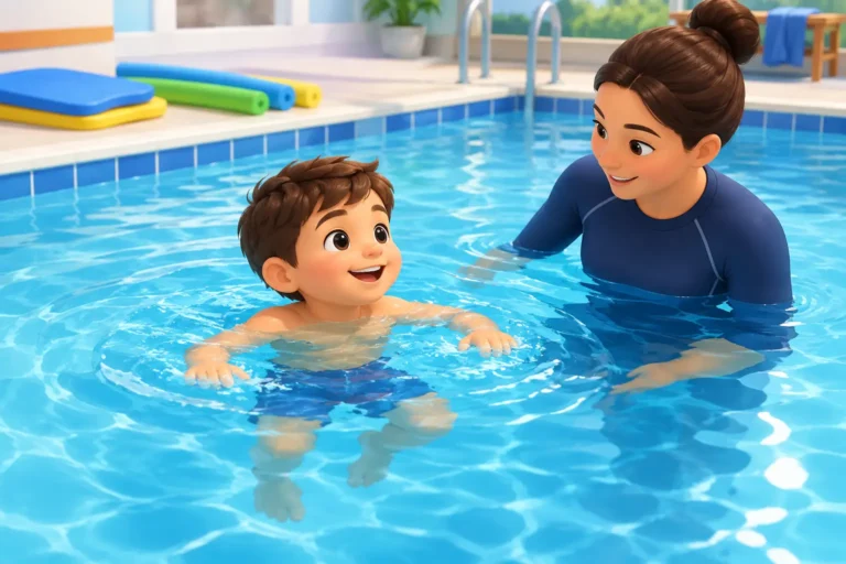 When Should Children Learn Treading Water?